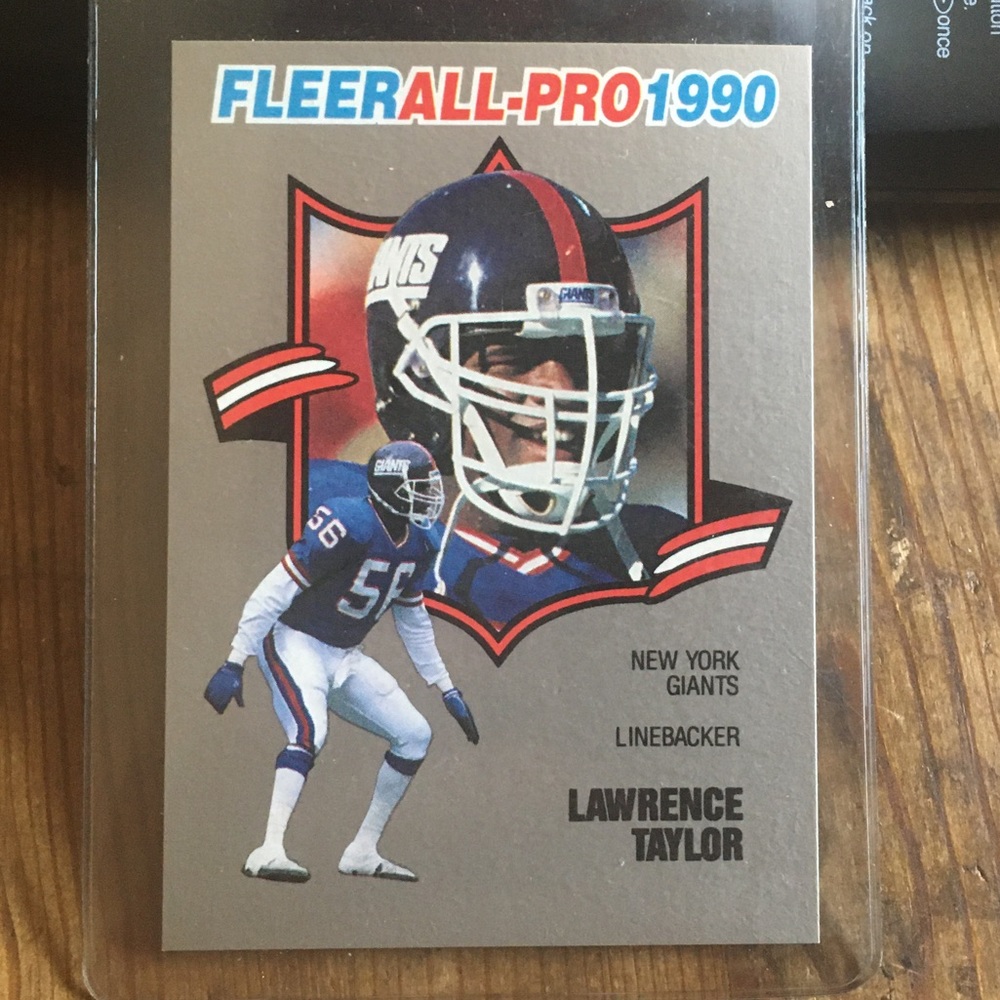 Lawrence Taylor Fleer All Pro 1990